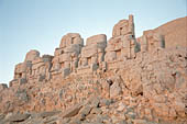 Nemrut Dagi Milli Parki, the tomb of King  Antiochos I, east terrace 
